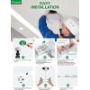 imagezouzai 1 Pack 4 Inch 5CCT UltraThin LED Recessed Ceiling Light with Junction Box 2700K3000K3500K4000K5000K Selectable 9W Eqv 80W Dimmable led can Lights  ETL and Energy Star CertifiedWhite16 Pack