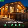 imagezouzai 1 Pack 4 Inch 5CCT UltraThin LED Recessed Ceiling Light with Junction Box 2700K3000K3500K4000K5000K Selectable 9W Eqv 80W Dimmable led can Lights  ETL and Energy Star CertifiedWhite1 Pack