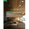 imagezouzai 1 Pack 4 Inch 5CCT UltraThin LED Recessed Ceiling Light with Junction Box 2700K3000K3500K4000K5000K Selectable 9W Eqv 80W Dimmable led can Lights  ETL and Energy Star CertifiedBlack1 Pack