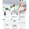 imagezouzai 1 Pack 4 inch 5CCT LED Gimbal Led Recessed Light with Junction Box 36090 Adjustable Directional Eyeball Lighting Dimmable 2700K3000K3500K4000K5000K 900LM 10W85WETLampampEnergy StarWhite 6 Pack