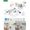 imagezouzai 20 Pack 4 Inch UltraThin LED Recessed Ceiling Light with Junction Box 5CCT Adjustable Dimmable CanKiller Downlight  ETL and Energy Star Certified5000KDaylight