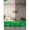 imagezouzai 20 Pack 4 Inch UltraThin LED Recessed Ceiling Light with Junction Box 5CCT Adjustable Dimmable CanKiller Downlight  ETL and Energy Star Certified5000KDaylight
