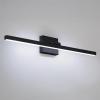 imagezouzai Second Generation Modern LED Bathroom Vanity Light Bar Black IP44 Over Mirror Bath Wall Fixture 5CCT Adjustable DualSided 180 Adjustable Angle 32 inch24 inch 2nd Gen