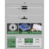imagezouzai Second Generation Modern LED Bathroom Vanity Light Bar Black IP44 Over Mirror Bath Wall Fixture 5CCT Adjustable DualSided 180 Adjustable Angle 32 inch48 inch