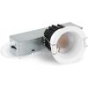 imagezouzai 12 Pack 3 Inch 5CCT LED anit Glare Down Light with Junction Box 2700K3000K3500K4000K5000K Selectable LED spot Dimmable  ETL and Energy Star Certified Black 3 inch 12 PackWhite
