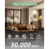 imagezouzai 12 Pack 3 Inch 5CCT LED anit Glare Down Light with Junction Box 2700K3000K3500K4000K5000K Selectable LED spot Dimmable  ETL and Energy Star Certified Black 3 inch 12 PackBronze
