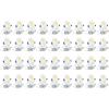 imagezouzai 36 Pack 4 Inch 5CCT UltraThin LED Recessed Ceiling Light with Junction Box 2700K3000K3500K4000K5000K Selectable 9W Eqv 80W Dimmable led can Lights  ETL and Energy Star Certified